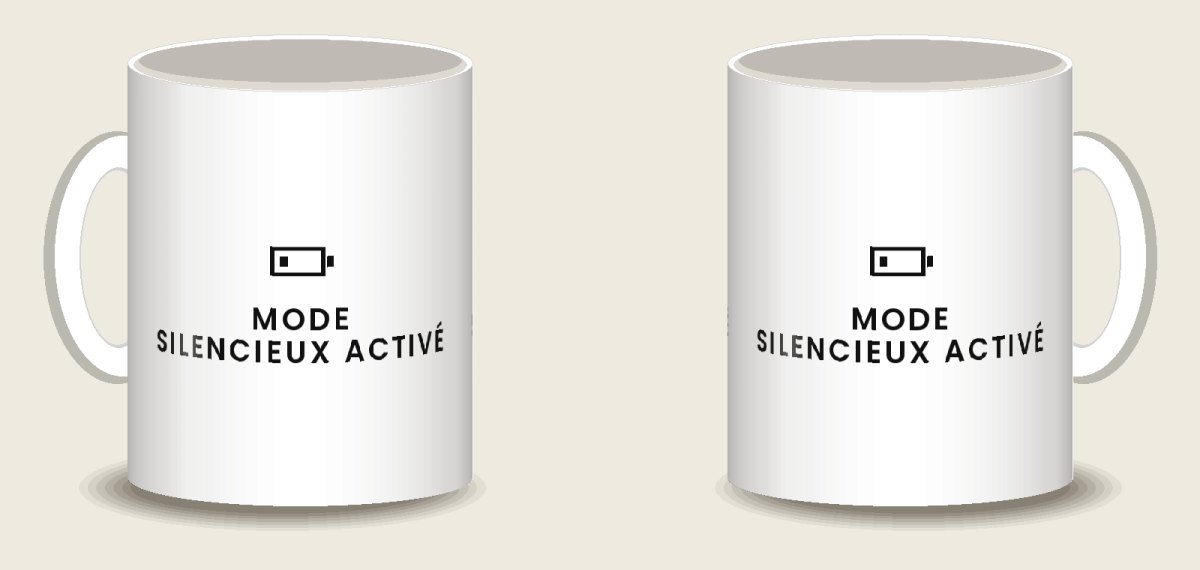 Mug 325 ml avec votre phrase