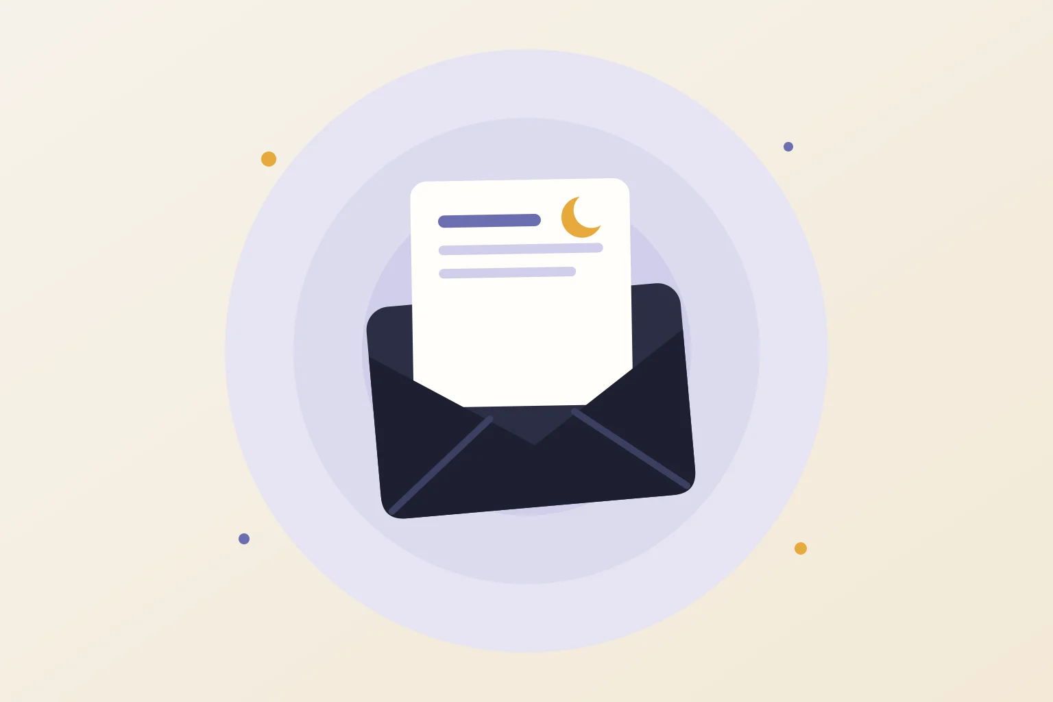 Une carte d’invitation qui dépasse d’une enveloppe