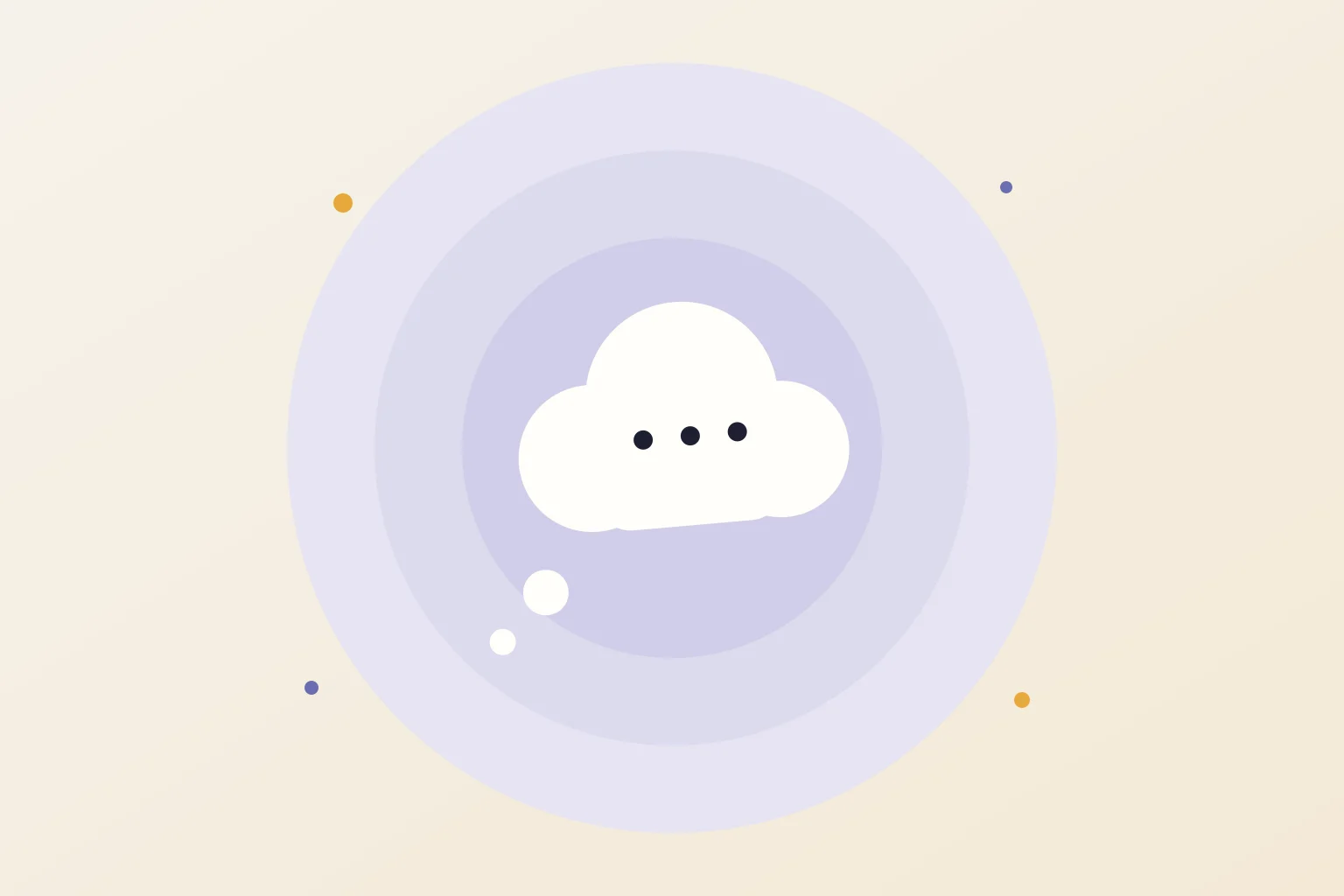 Un nuage de pensée
