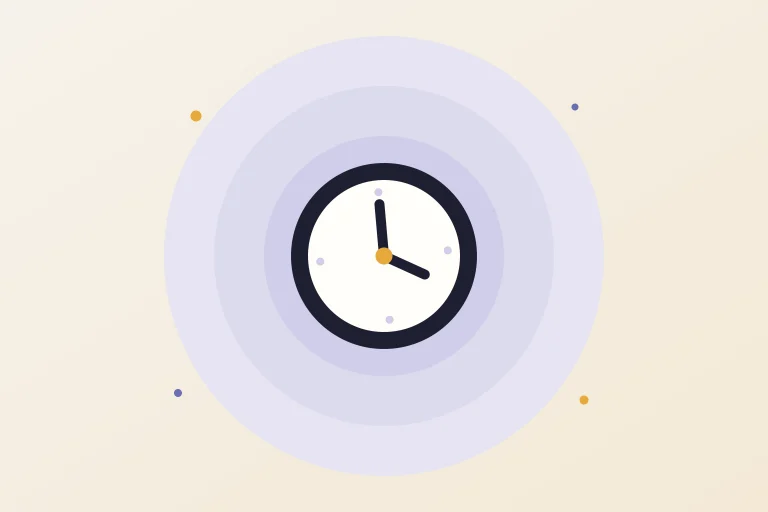 Une horloge